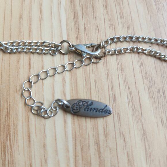 Plunder Gold Tone Multi Strand Gray Tassel Statement Layered Boho Necklace 19in - Picture 2 of 8